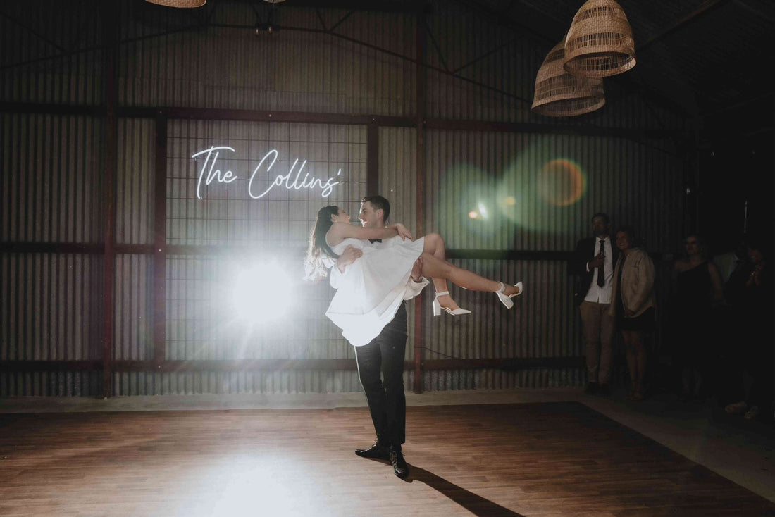 10 Romantic Neon Sign Quotes Perfect for Wedding Backdrops