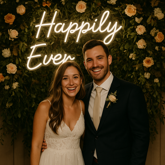 DIY Wedding Decor: When to Use Neon & When to Skip It