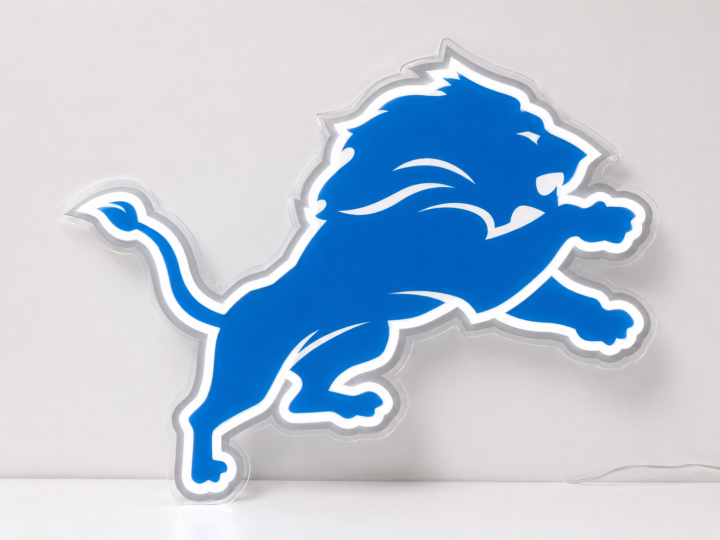 Detroit Lions LED Neon Sign