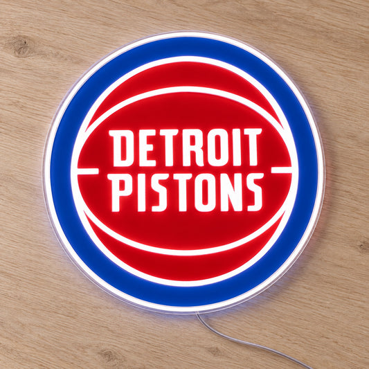 Detroit Pistons LED Neon Sign product photo 2
