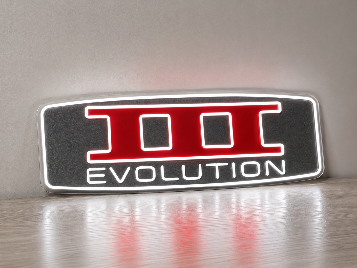 Lancer Evolution III Inspired LED Neon Sign