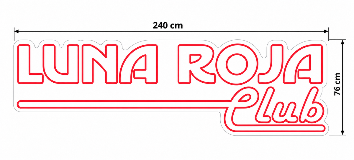 Custom design: Luna Roja Club