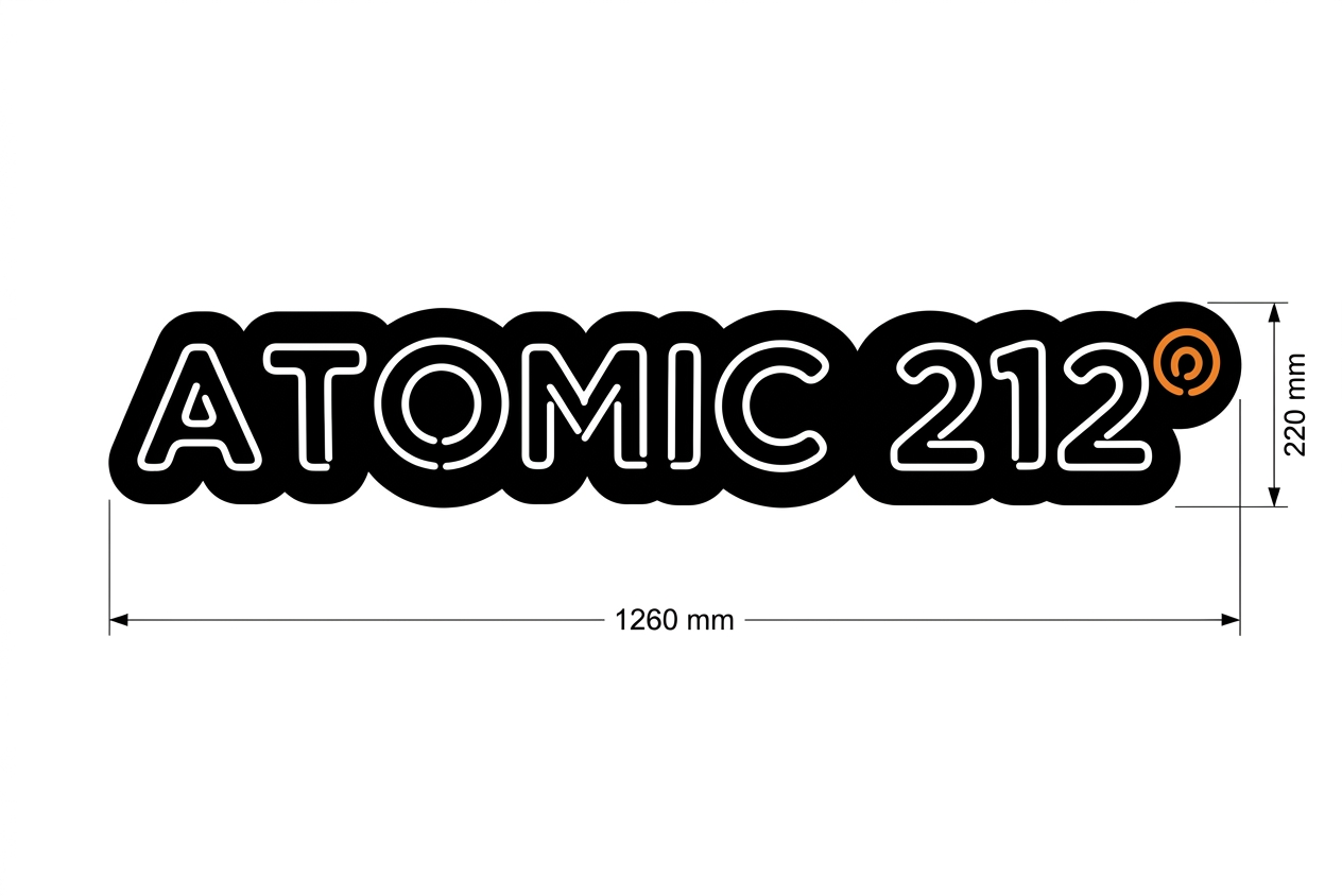 Custom Design: Atomic 212 – Neon Lanes