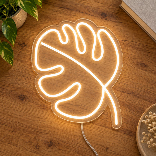 Leaf LED Neon Light Sign product photo 2