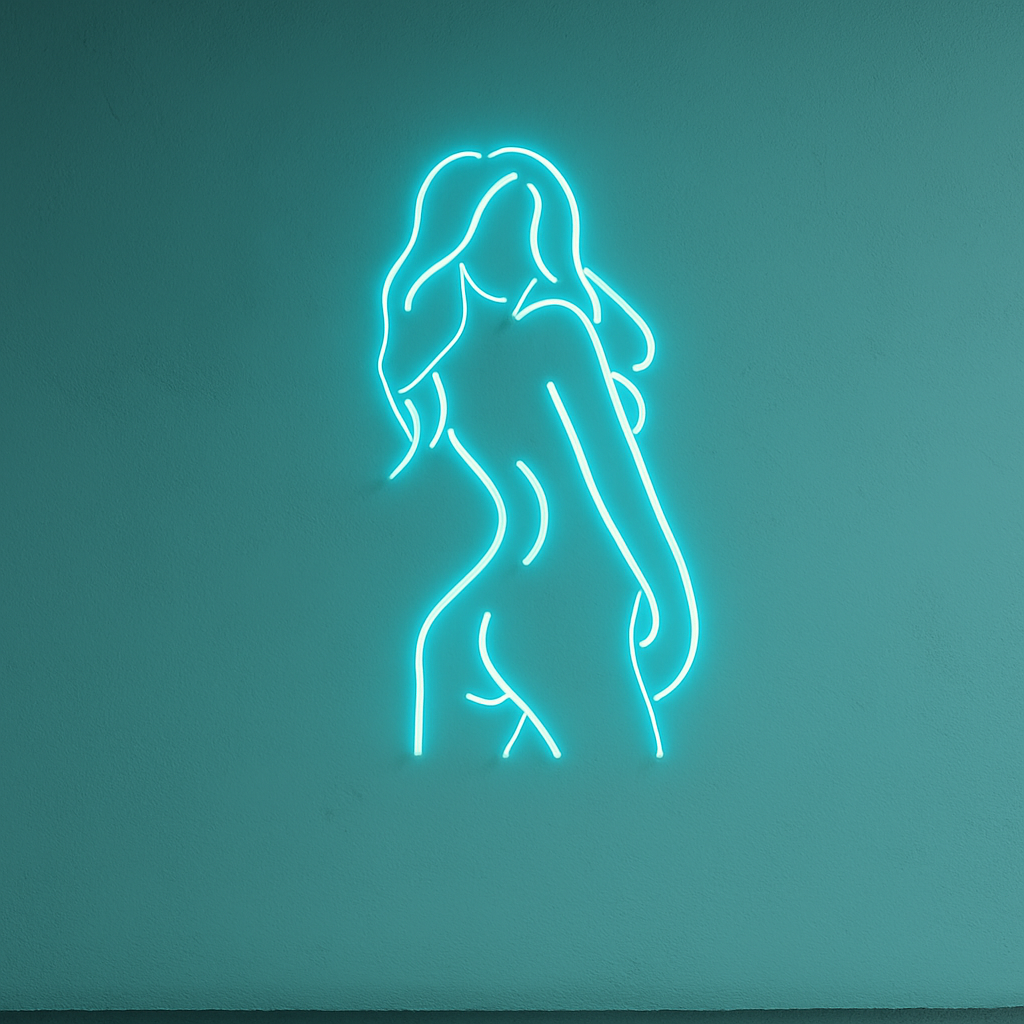 Nude Woman LED Neon Sign