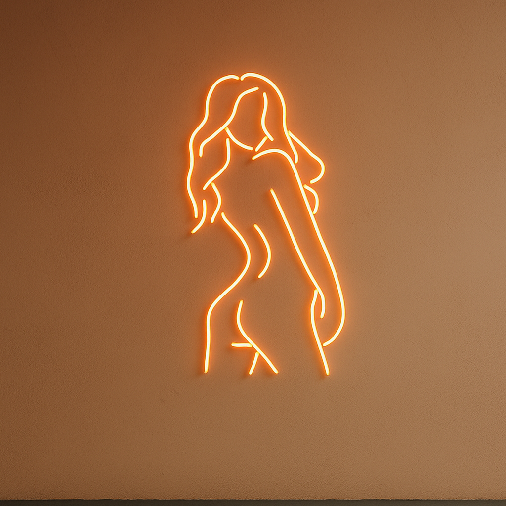 Nude Woman LED Neon Sign