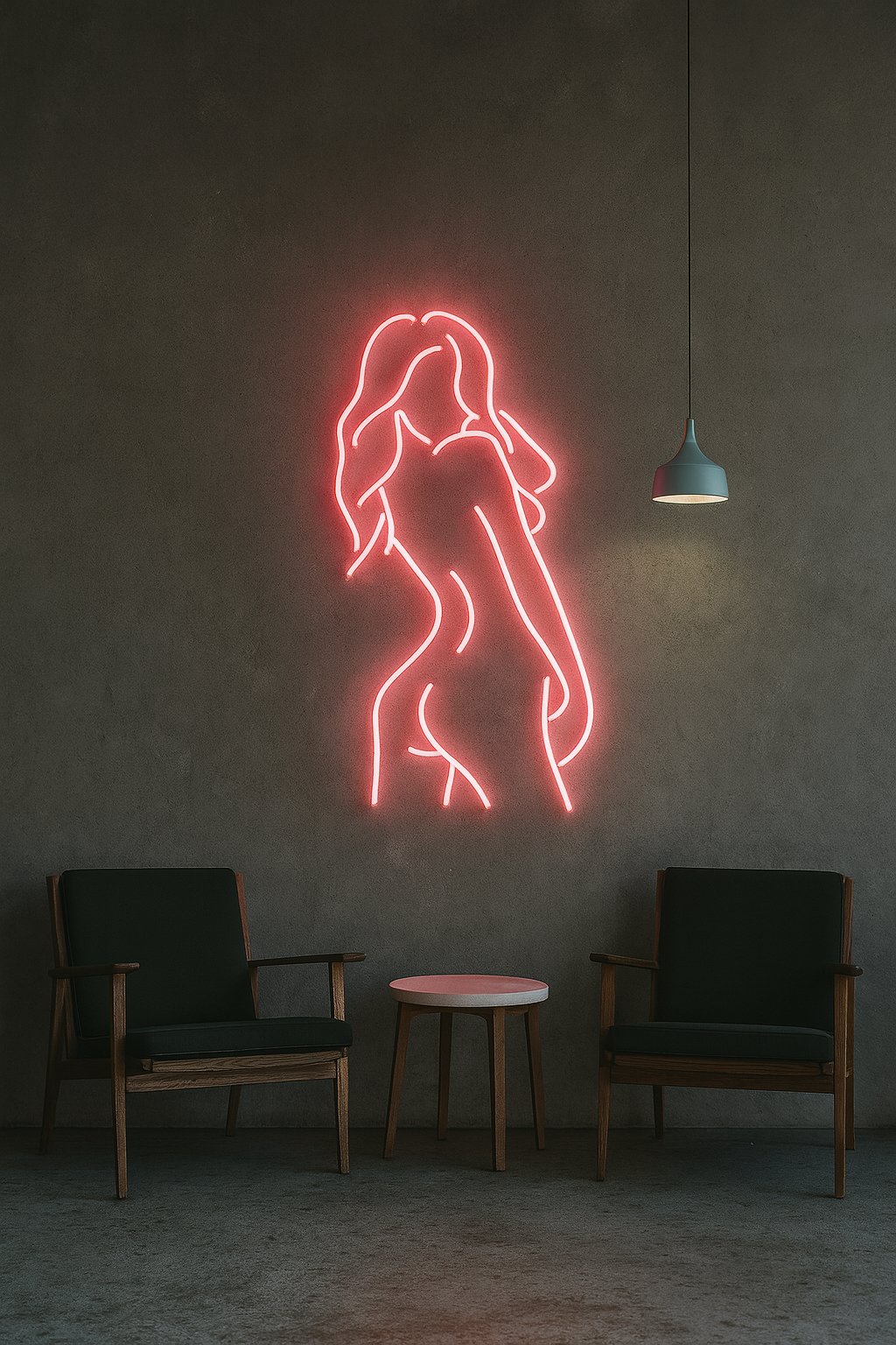 Nude Woman LED Neon Sign
