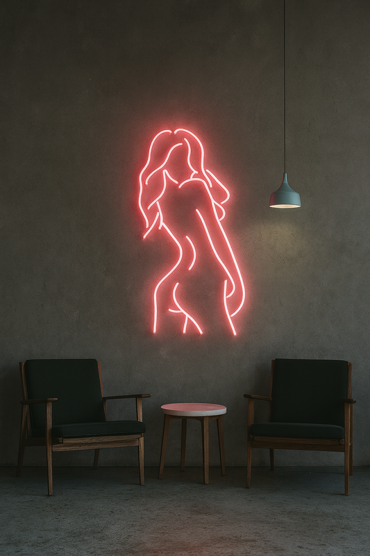 Nude Woman LED Neon Sign