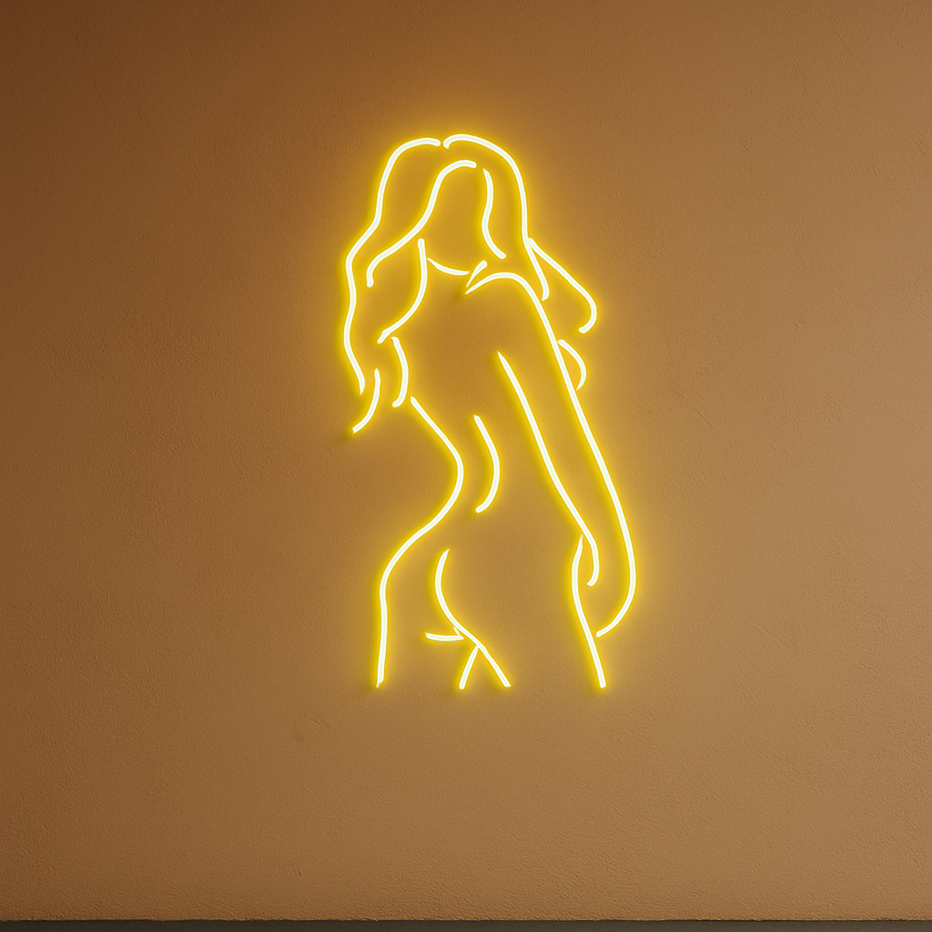 Nude Woman LED Neon Sign