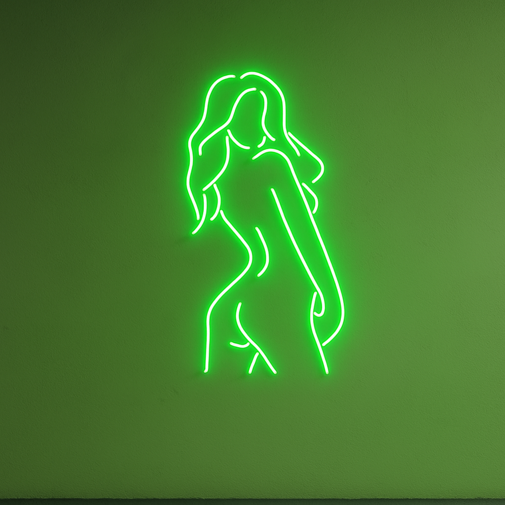 Nude Woman LED Neon Sign