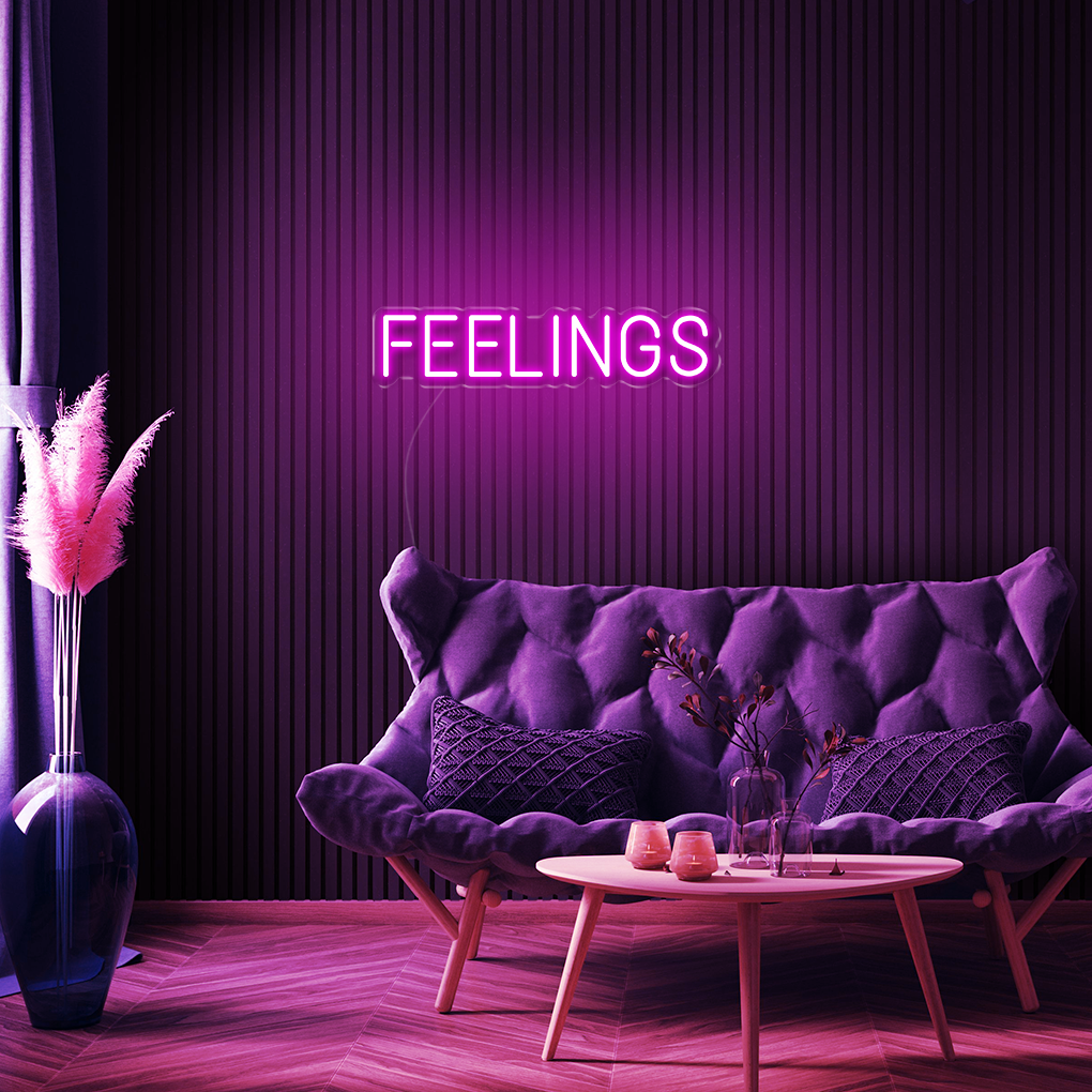 Feelings Neon Sign