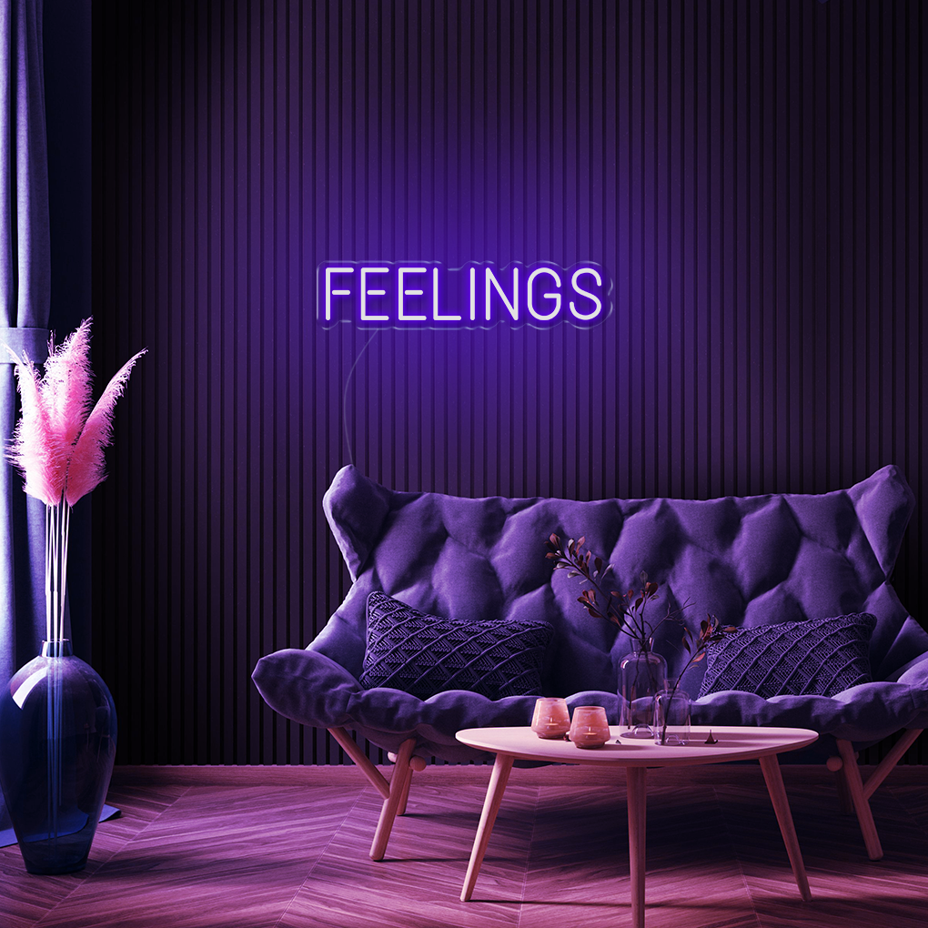 Feelings Neon Sign