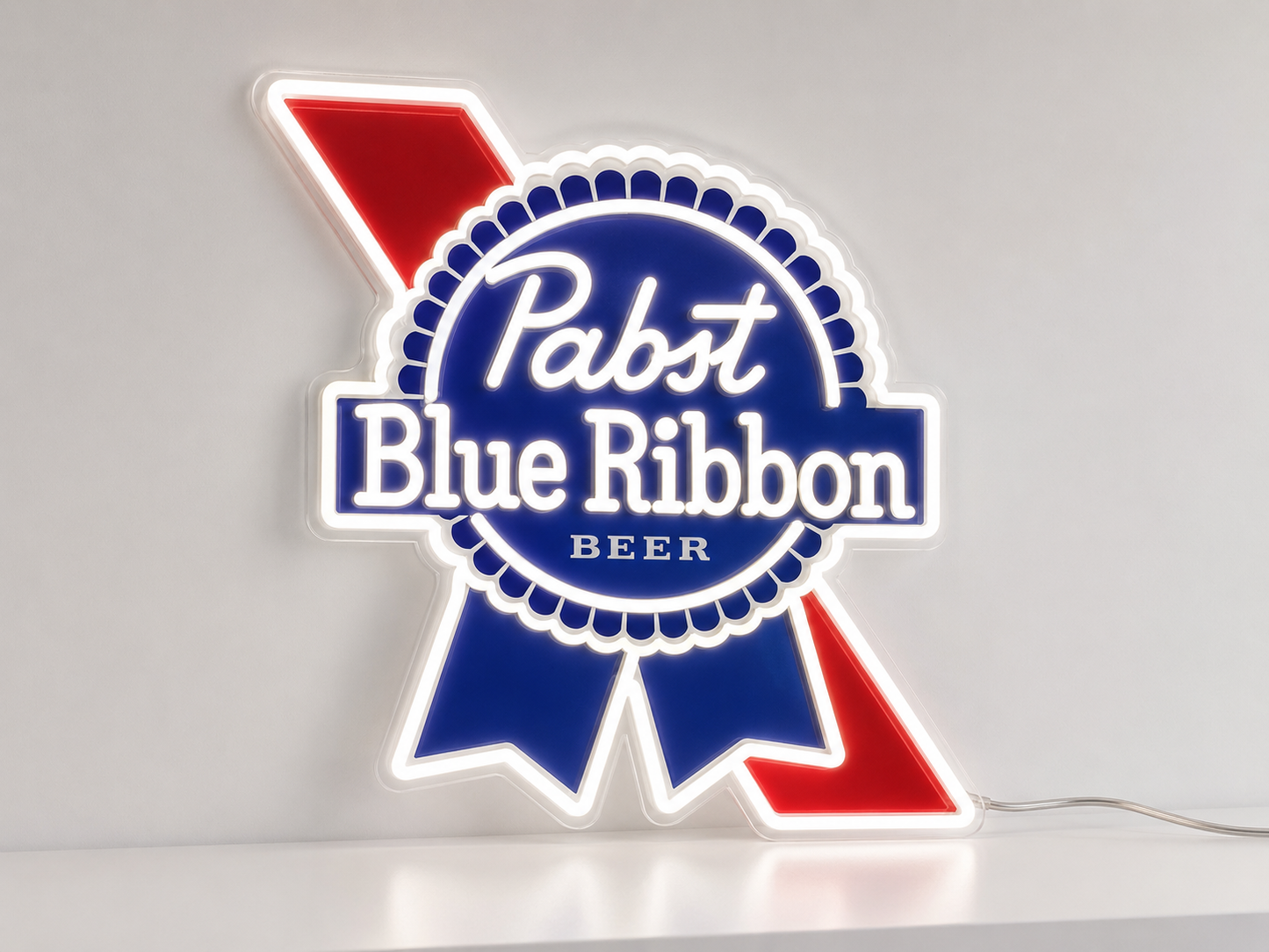 Pabst Blue Ribbon LED Neon Sign