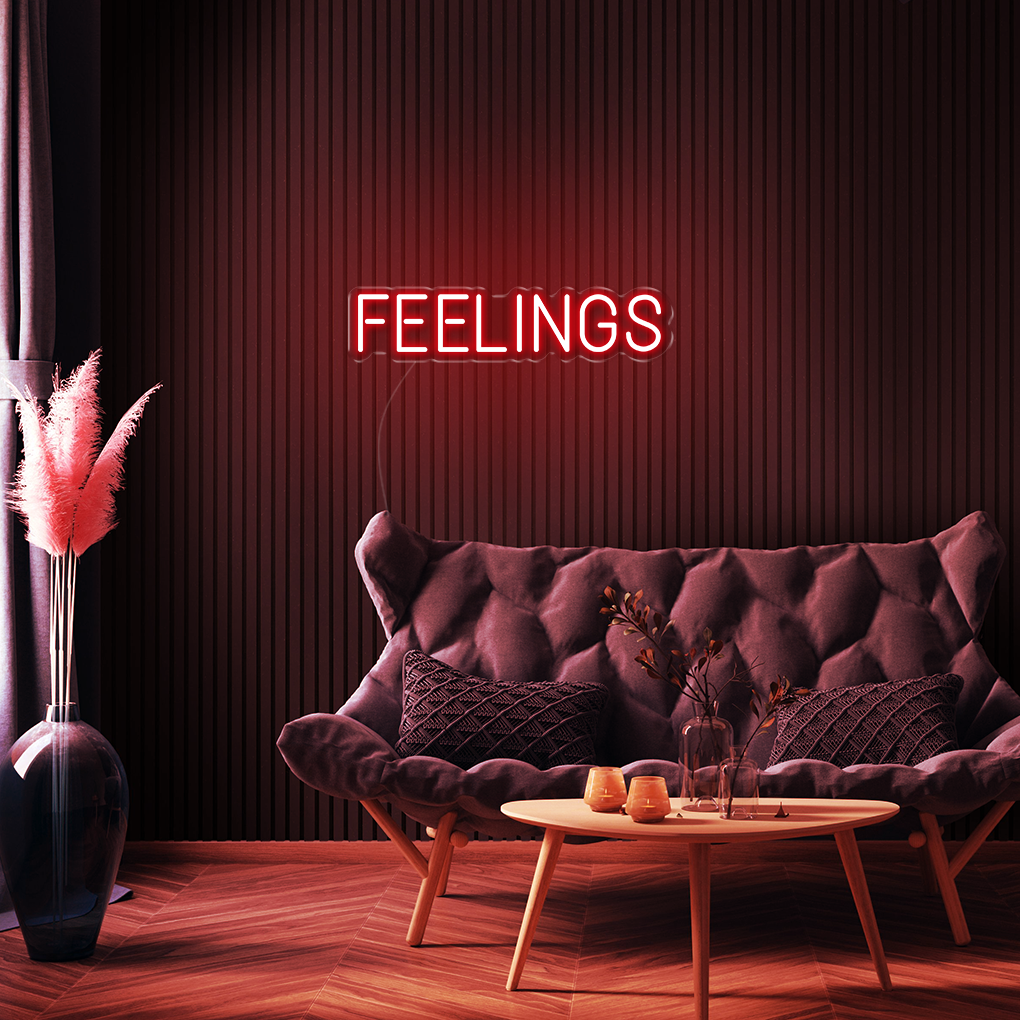 Feelings Neon Sign
