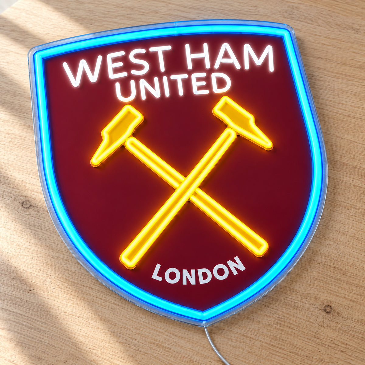 West Ham United LED Neon Sign product photo 2