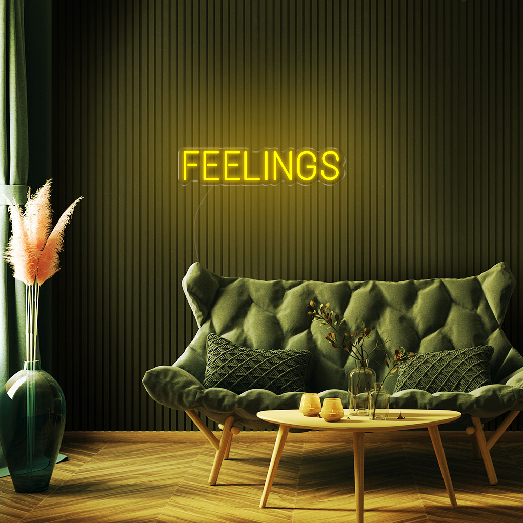 Feelings Neon Sign
