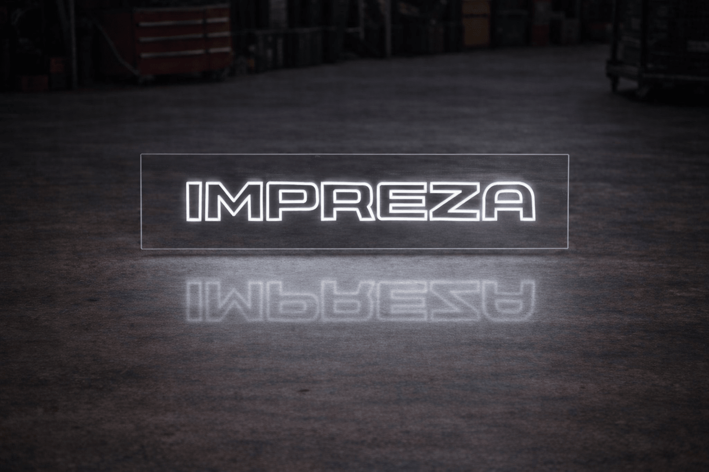 Subaru Impreza WRX Inspired LED Neon Sign - Neon Lanes