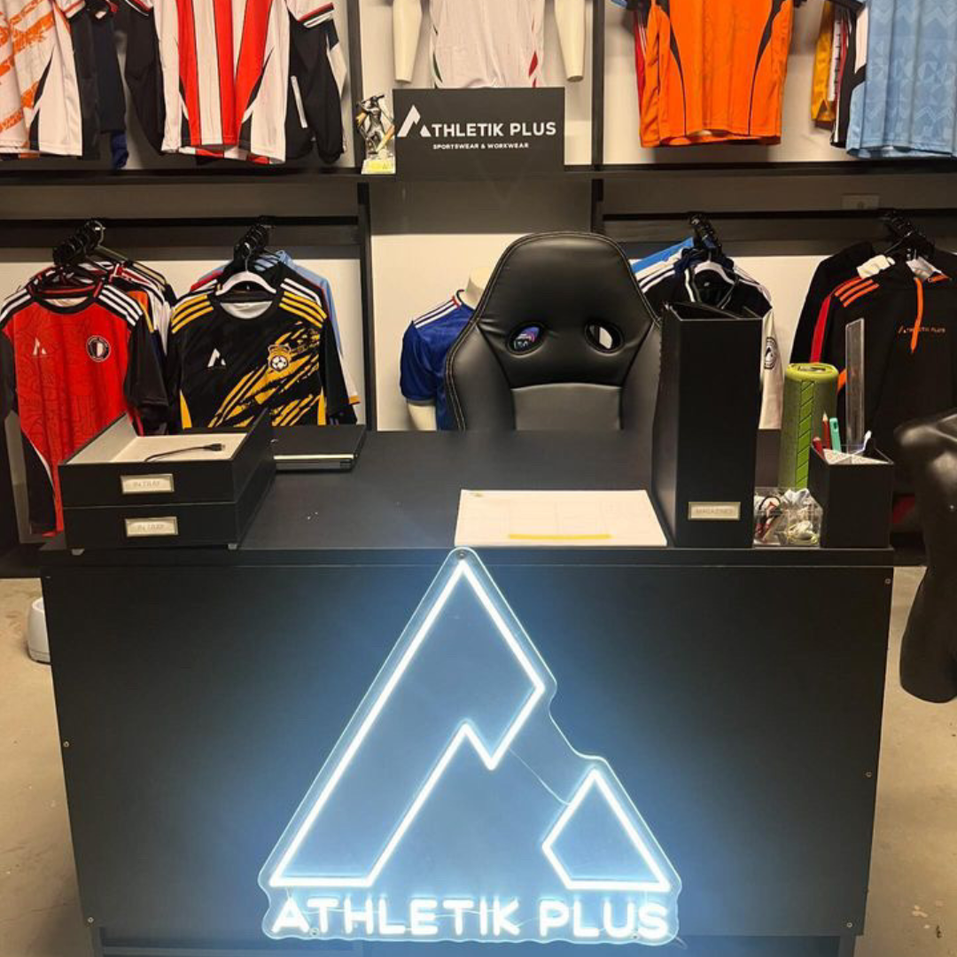 Lighting up Athletik Plus' Melbourne based store