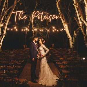 Lighting Up Love: Custom Neon Wedding Sign at Howard Smith Wharves, Brisbane