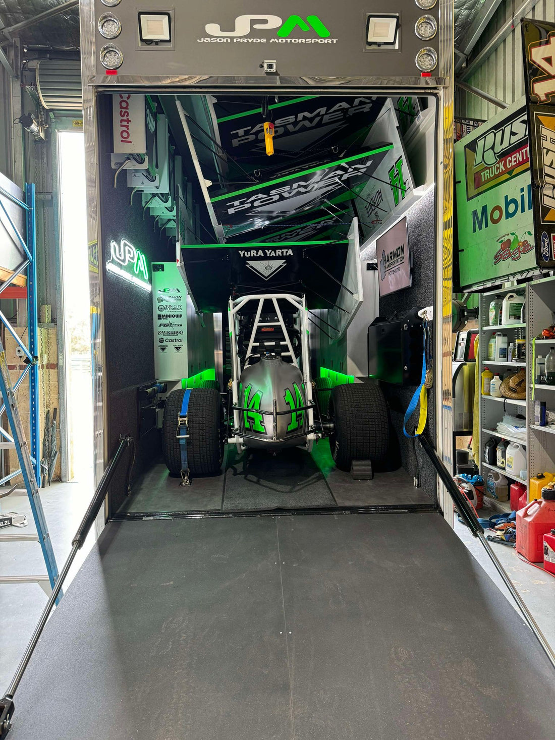 JPM Motorsports' Custom Neon Sign - Perth - Neon Lanes