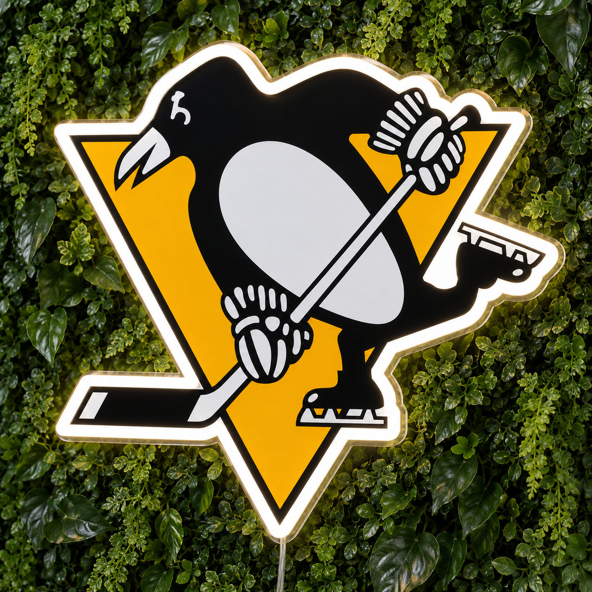 Pittsburgh Penguins NHL neon sign