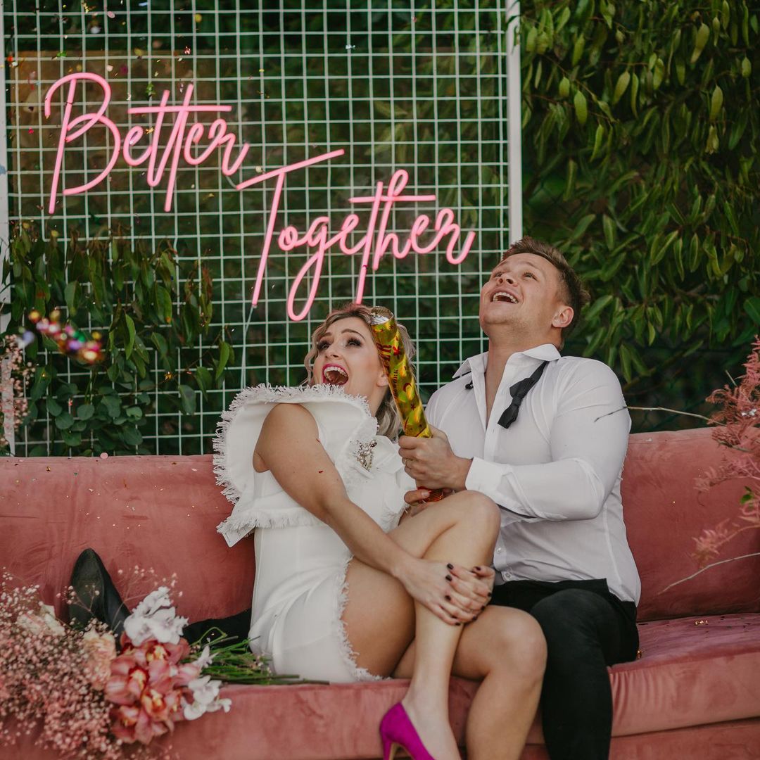 Better Together Custom LED Neon Sign Wedding Engagement Party