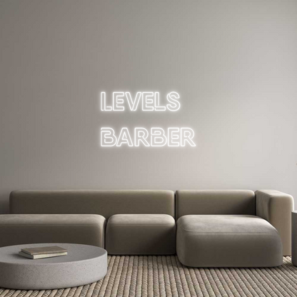 Custom Design: Levels Barber