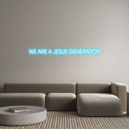 Custom Design: WE ARE A JESU...