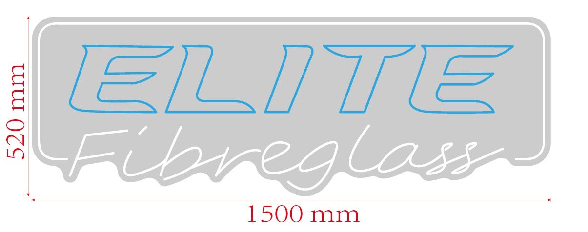 Elite Fibreglass Custom Neon