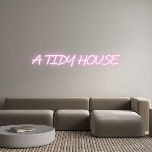 Custom Design: A TIDY HOUSE