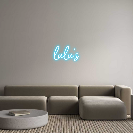 Custom Design: lulu's
