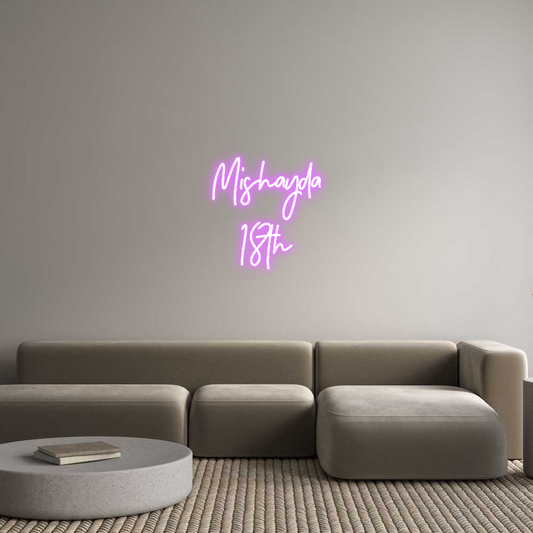 Custom Design: Mishayda 18th