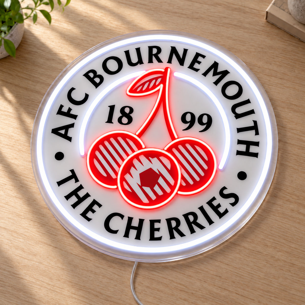 AFC Bournemouth LED Neon Sign product photo 2