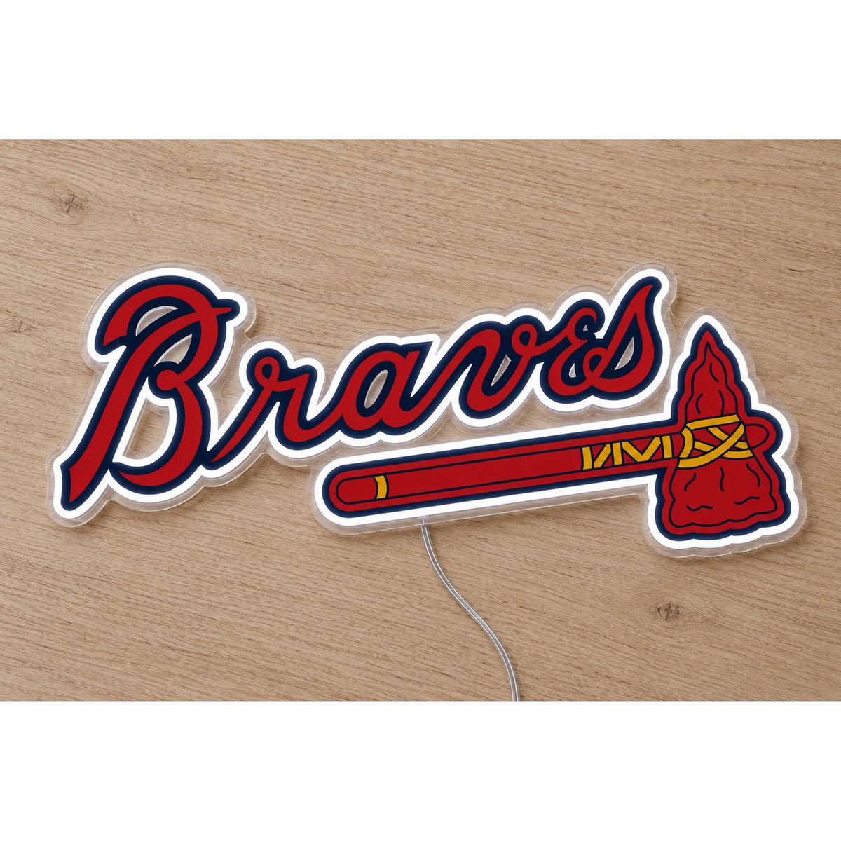 Atlanta Braves LED Neon Sign product photo 1