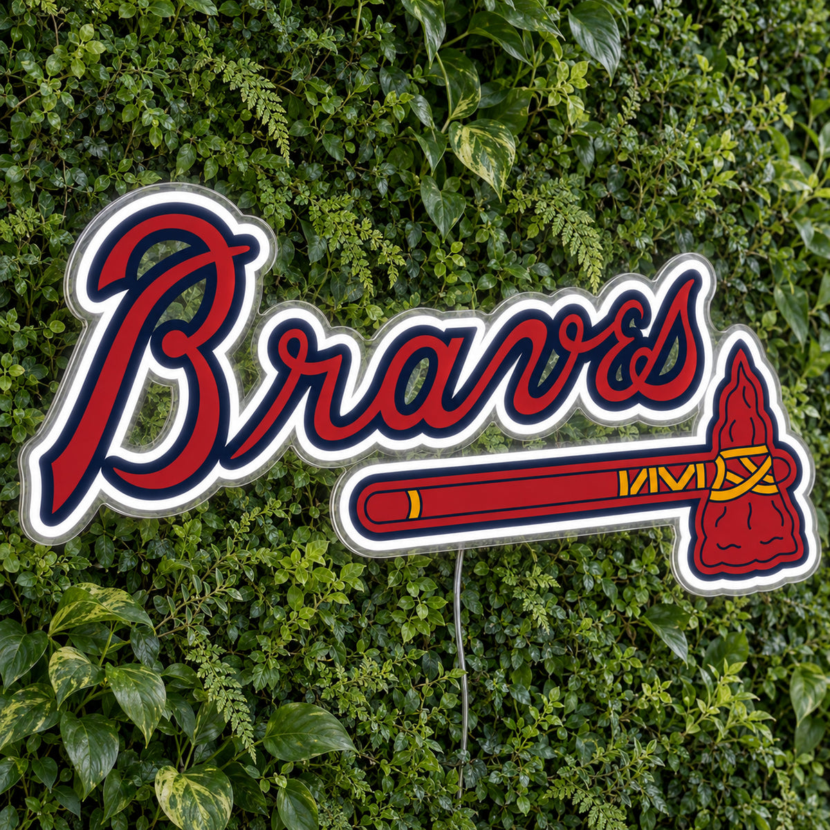 Atlanta Braves LED Neon Sign product photo 2