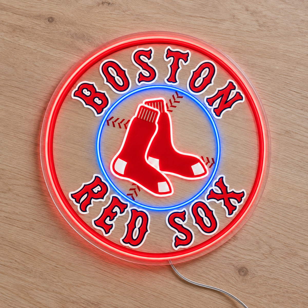 Boston Red Sox LED Neon Sign product photo 2