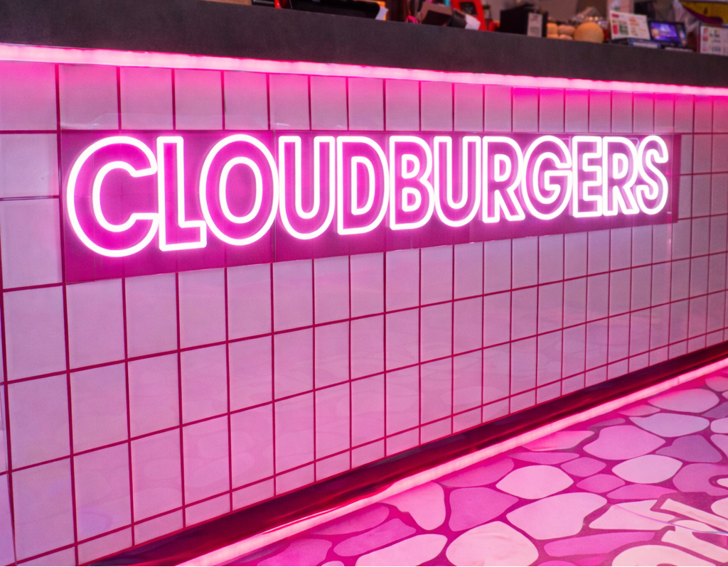 Custom neon sign for restaurant