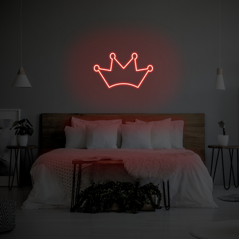 Crown LED Neon Light Sign