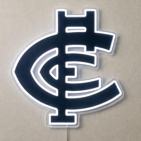 Carlton Blues AFL LED Neon Sign Australia