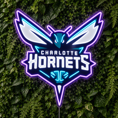Charlotte Hornets LED Neon Sign product photo 1