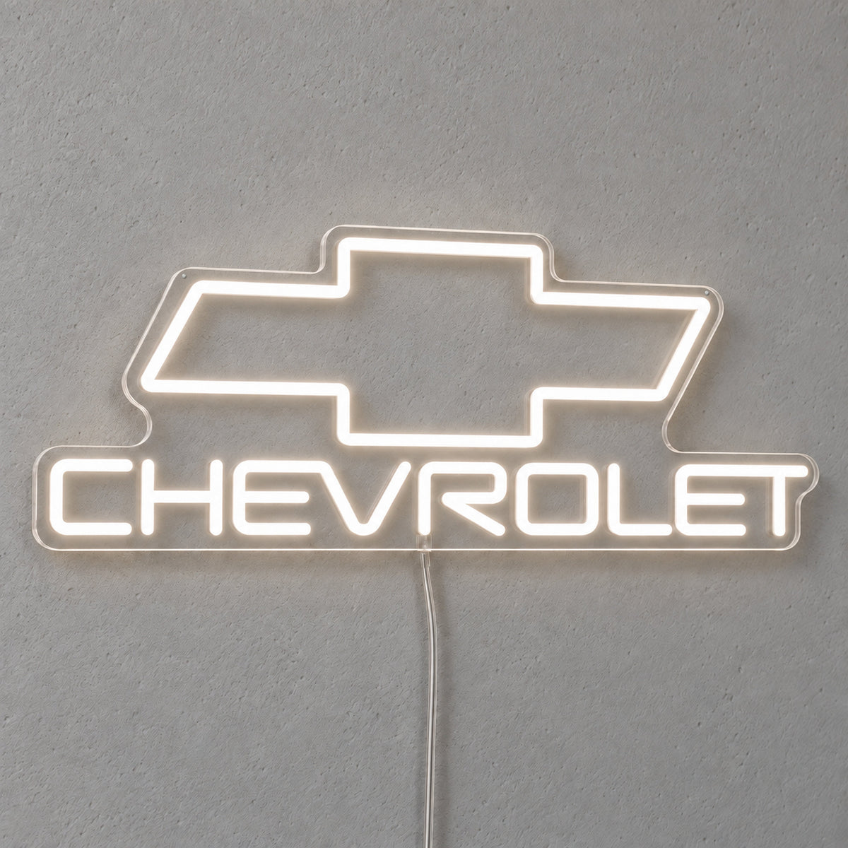 Chevrolet outline LED Neon Sign product photo 1