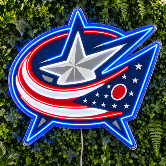 Columbus Blue Jackets LED Neon Sign product photo 1