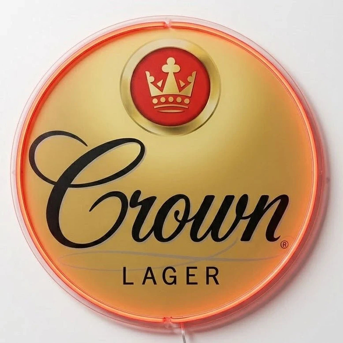 Crown Lager Neon Sign product photo 1
