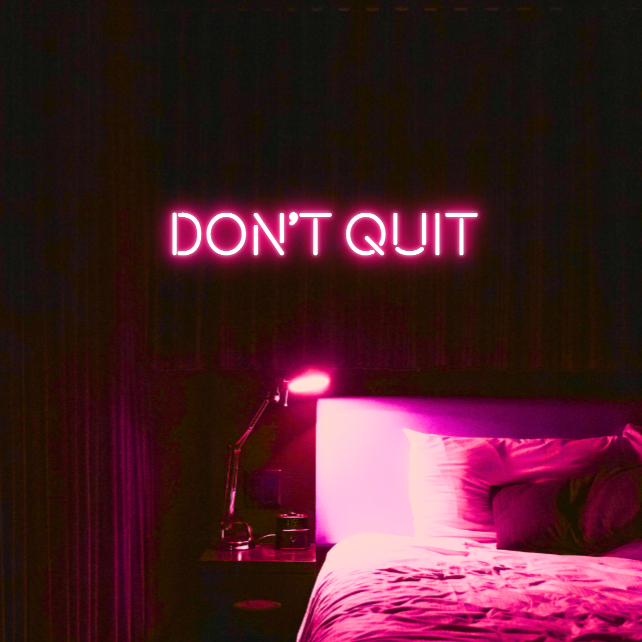 Don't Quit LED Neon Light Sign