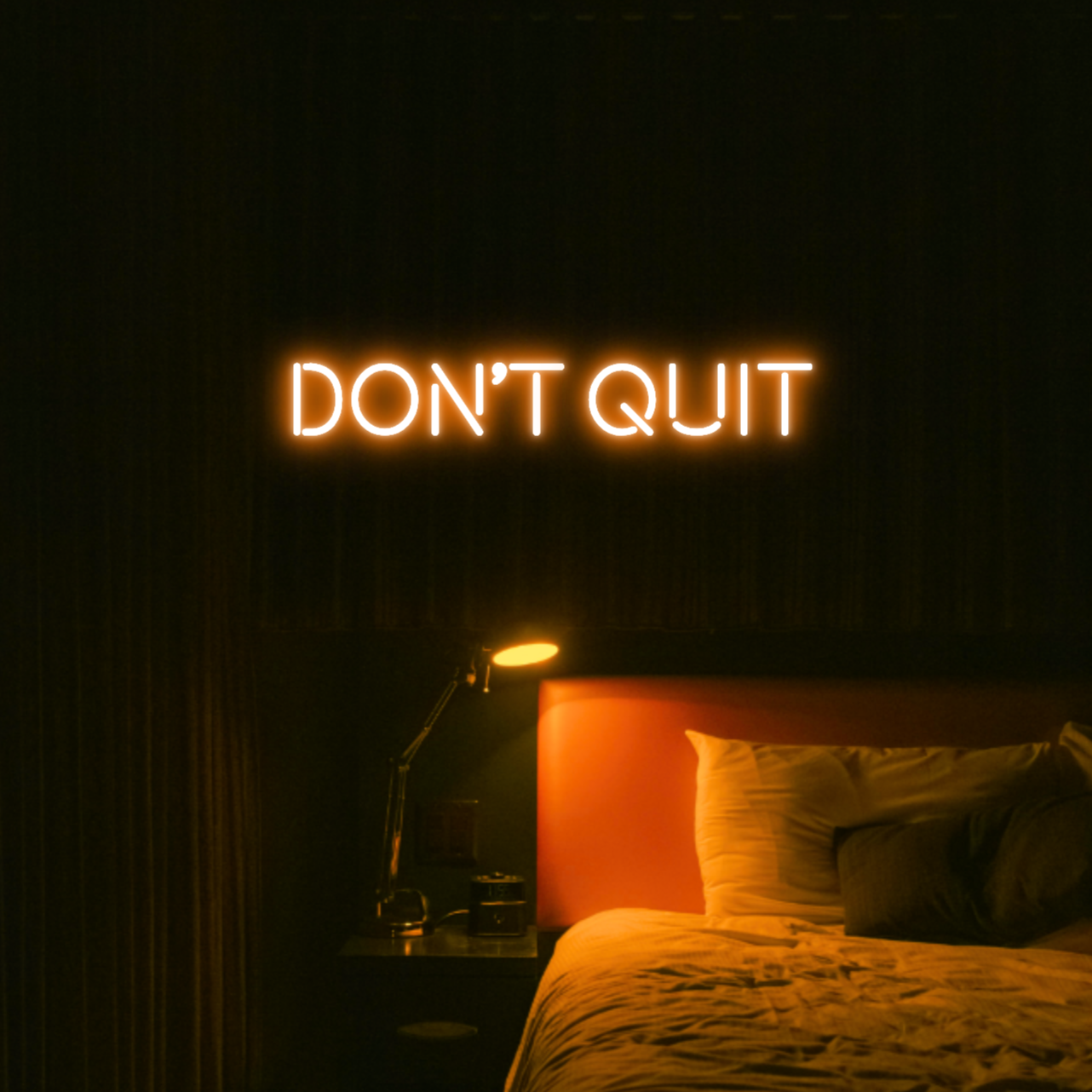 Don't Quit LED Neon Light Sign