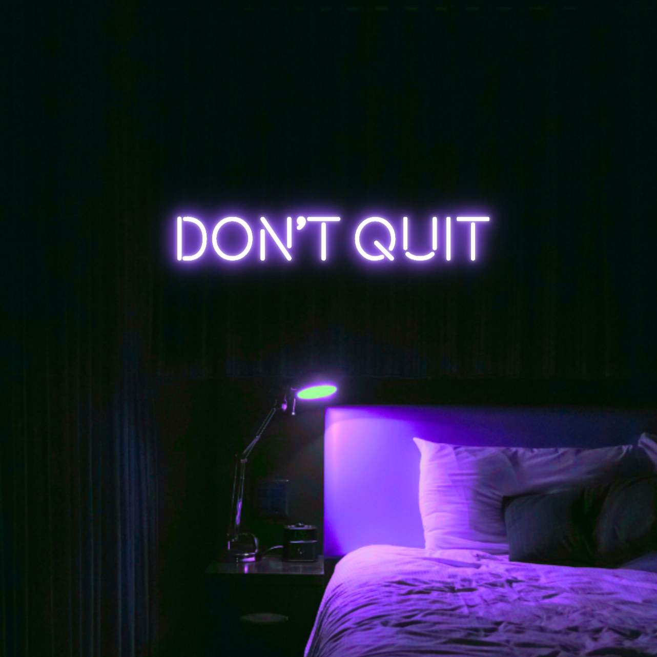 Don't Quit LED Neon Light Sign