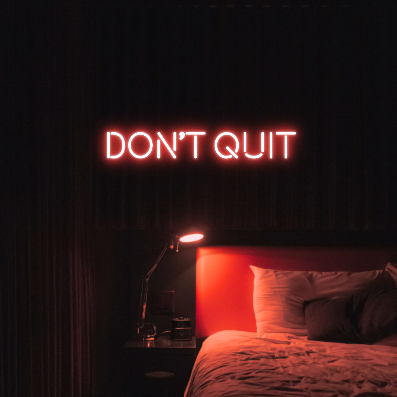 Don't Quit LED Neon Light Sign