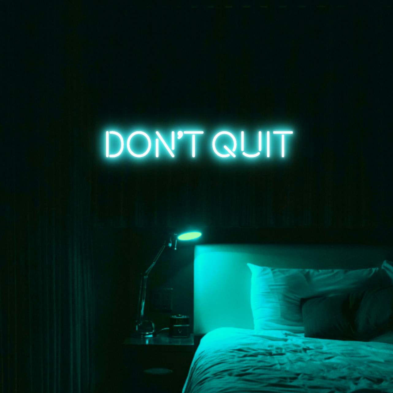 Don't Quit LED Neon Light Sign