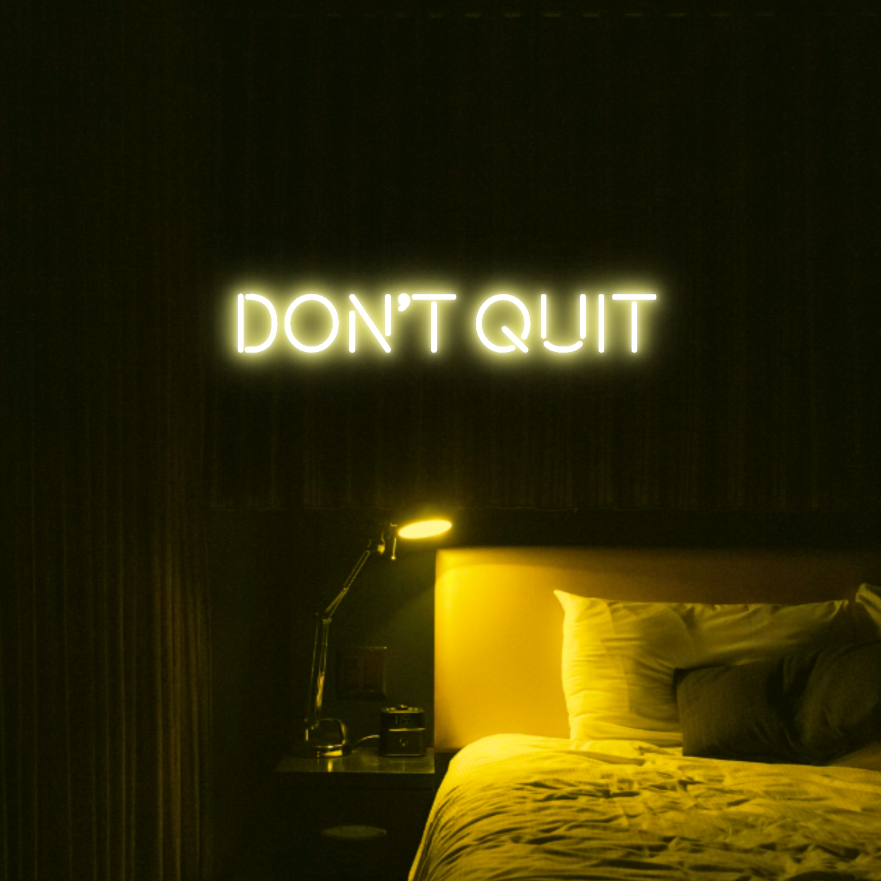 Don't Quit LED Neon Light Sign