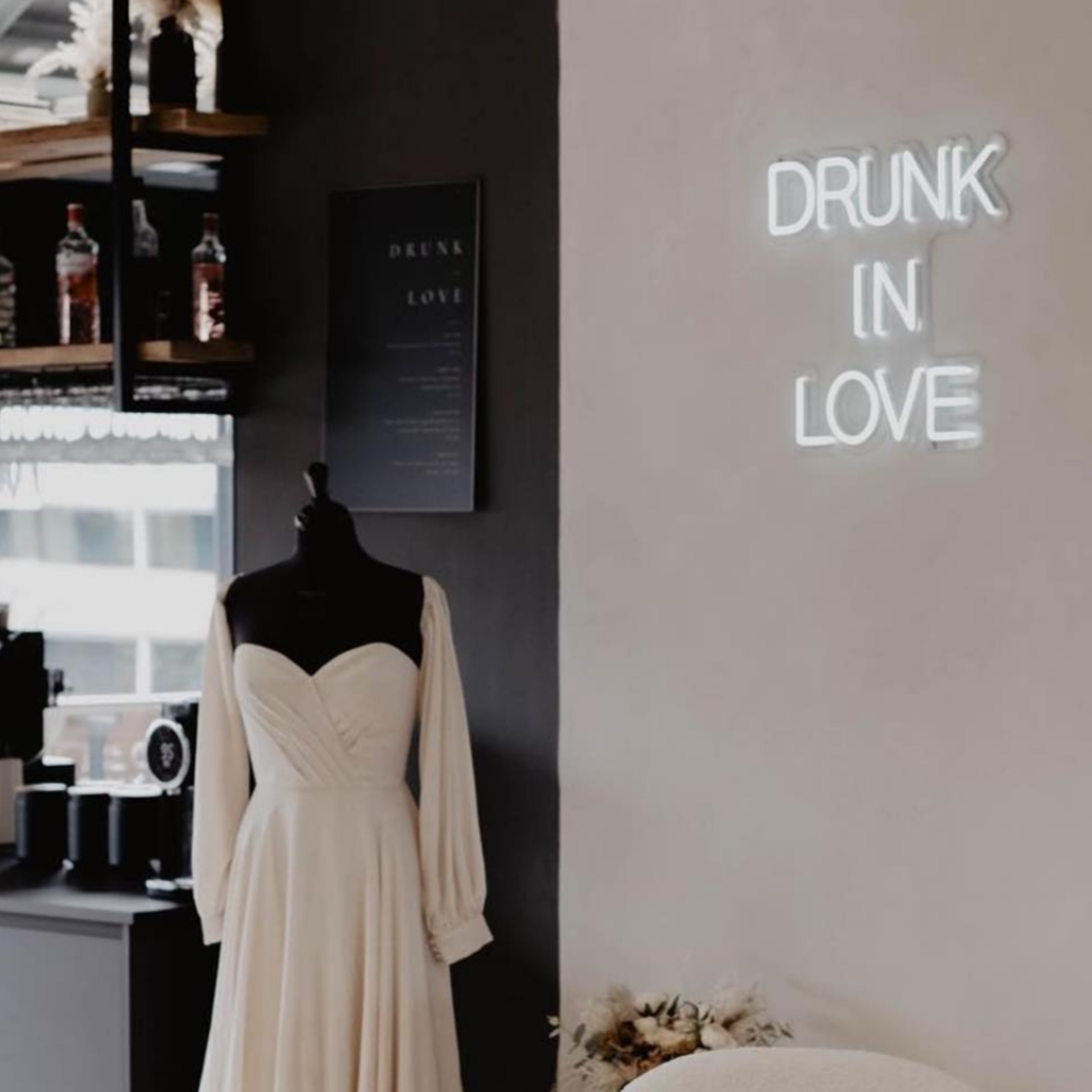 Drunk In Love Custom LED Wedding Neon Sign